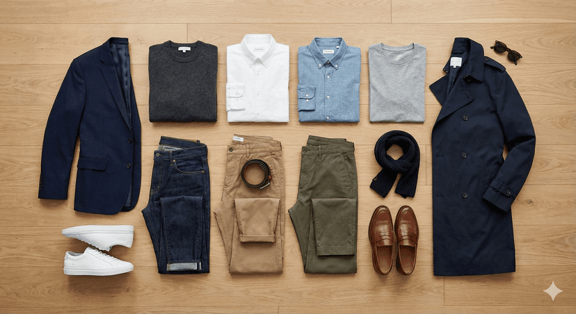 15-piece capsule wardrobe