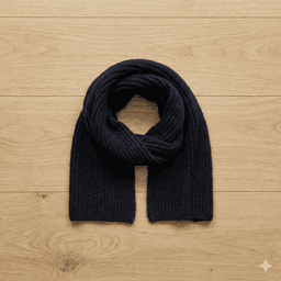 Navy Scarf
